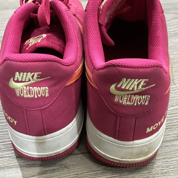 Nike Air Force 1 Low LV8 World Tour Fireberry Men 10.5 | DD9540-600 - Picture 6 of 9